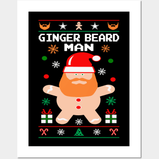 Ginger Beard Man Posters and Art